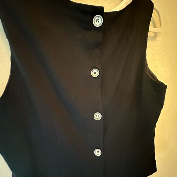 John Roberts | Size S Vintage Sleeveless Blouse Top Pretty Woman - Picture 5 of 8